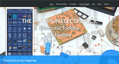 Desktop Screenshot of electronic-toolbox.com